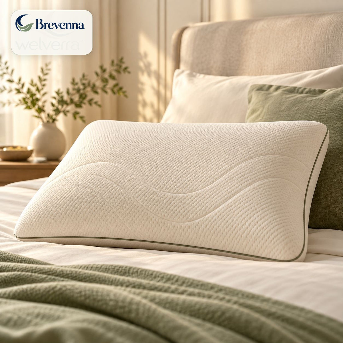 Brevenna™ Memory Foam Sleep Pillow view 4