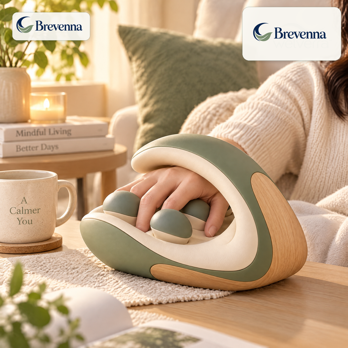 Brevenna™ Hand Relaxation Massager view 1