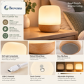 Brevenna™ Bedside Ambient Lamp view 1