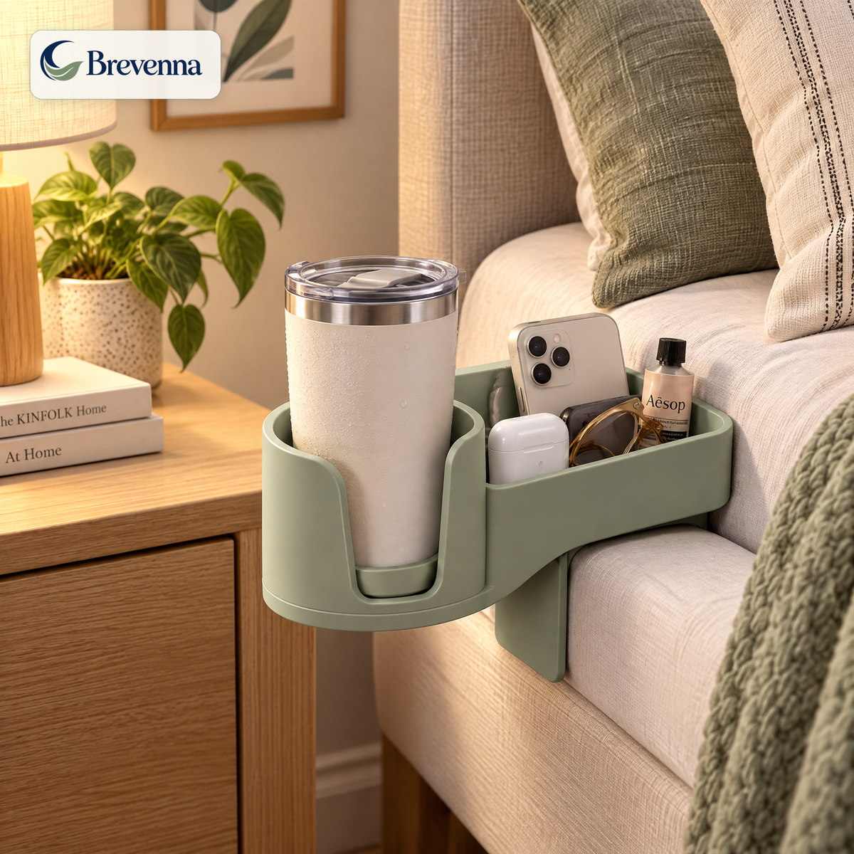 Brevenna™ Bedside Water Cup Holder view 5